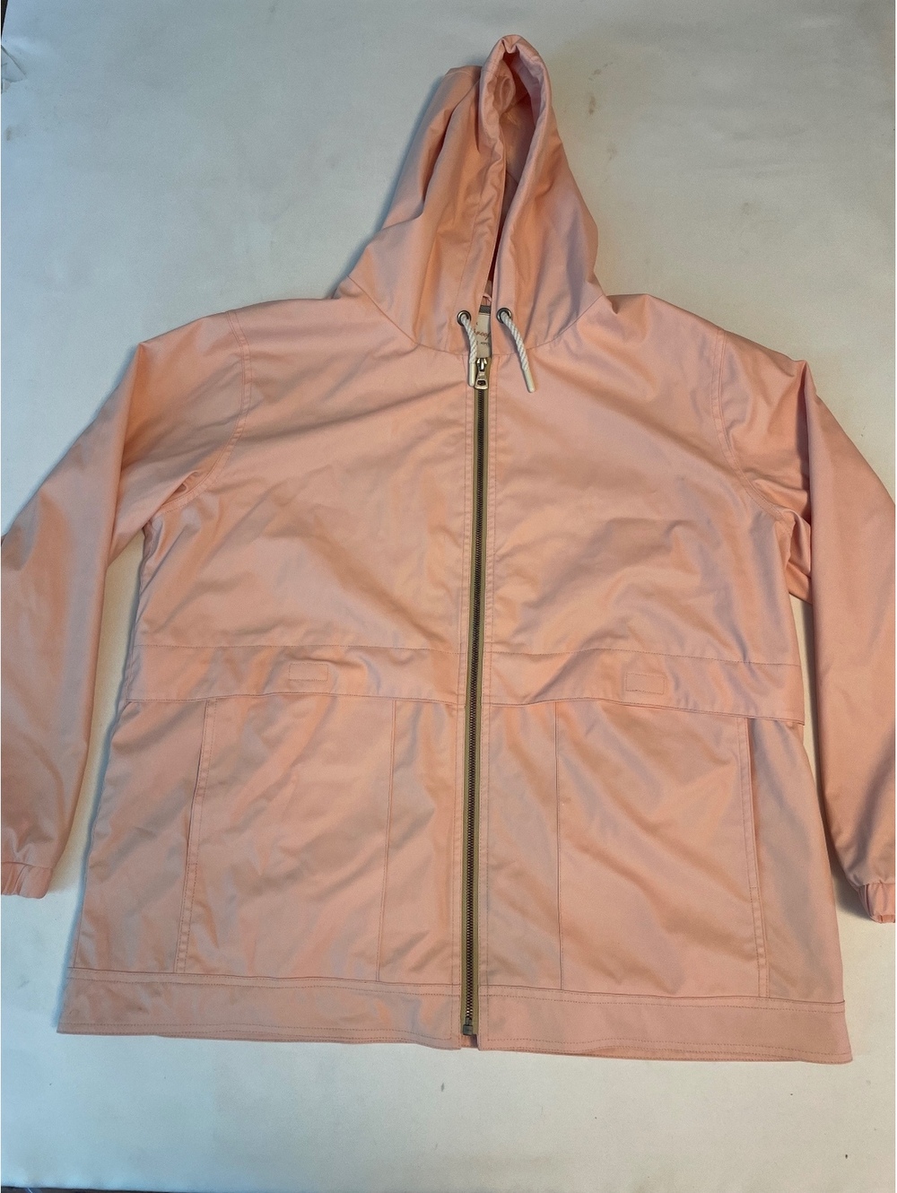 Weatherproof Vintage Pink Hooded Windbreaker Jacket XXL